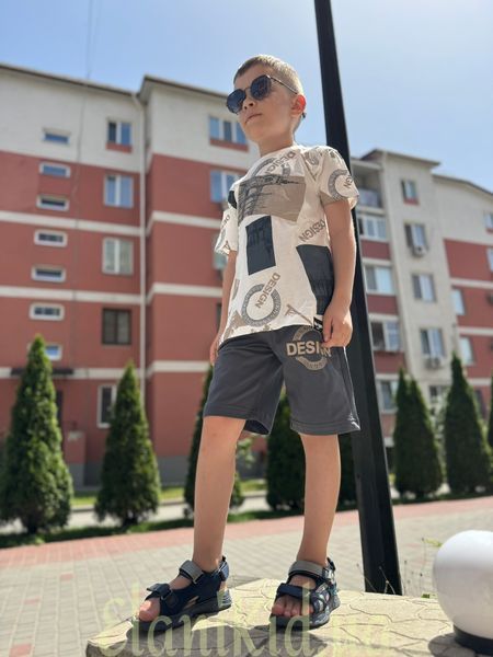 Костюм двійка (футболка, шорти) для хлопчика 5-6 років B0000001 фото