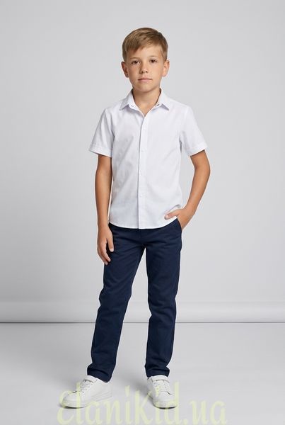 Рубашка ST с коротким рукавом Classic для мальчика 9-10 лет LR7-01-2 фото