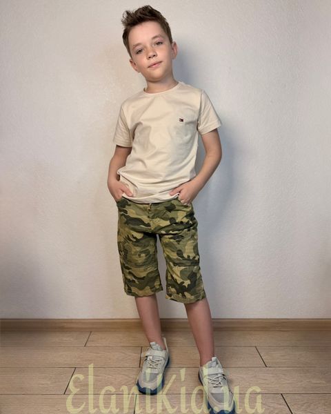 Бриджі котонові мілітарі для хлопчика 11-12 років ВК-32 фото